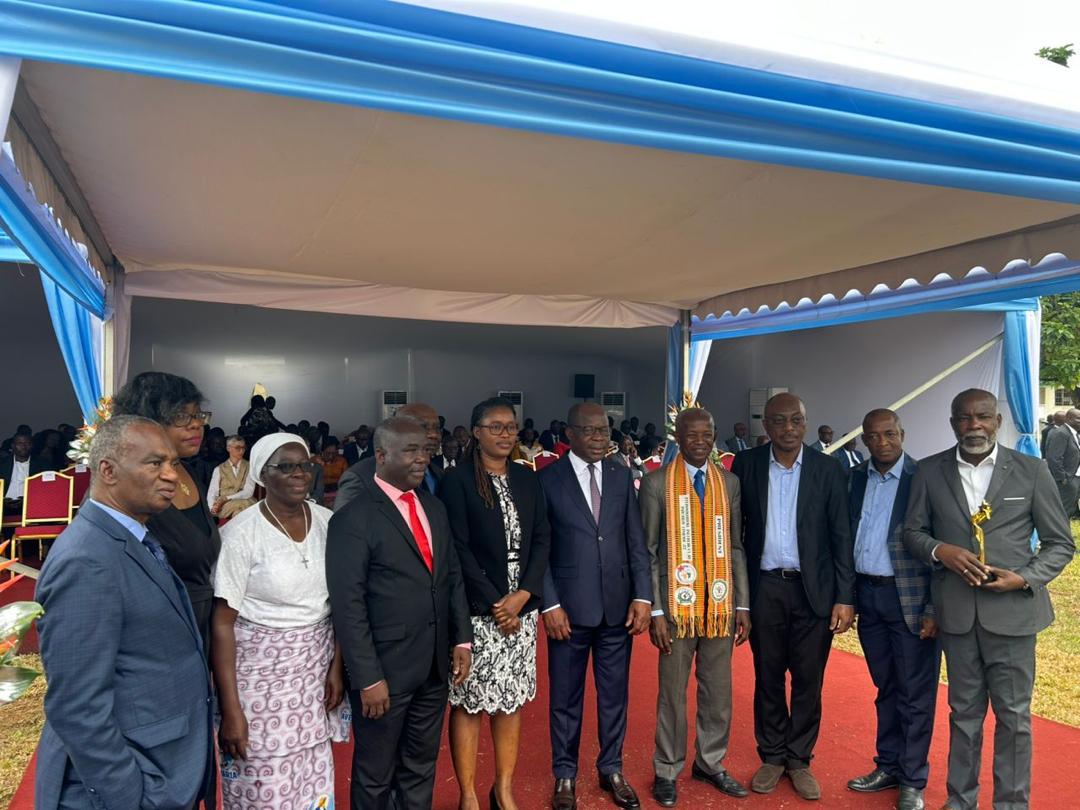 PSPSCI participe à la cérémonie de présentation des vœux du Nouvel An 2025 au ministère de la Santé